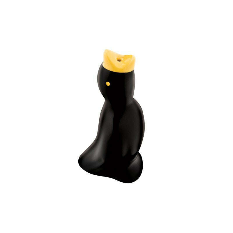 Ceramic Black Bird Pie Funnel