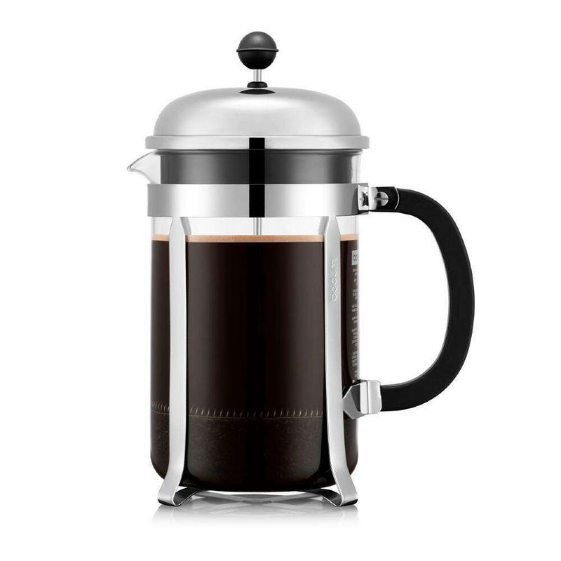 Chambord French Press Stainless Steel 12 Cup 1.5L