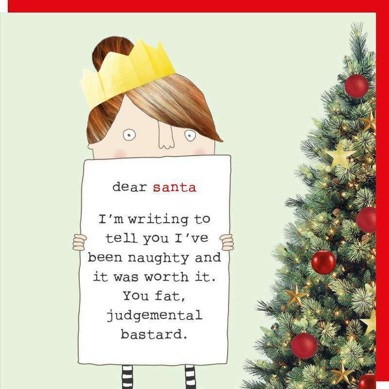 Christmas Card Dear Santa