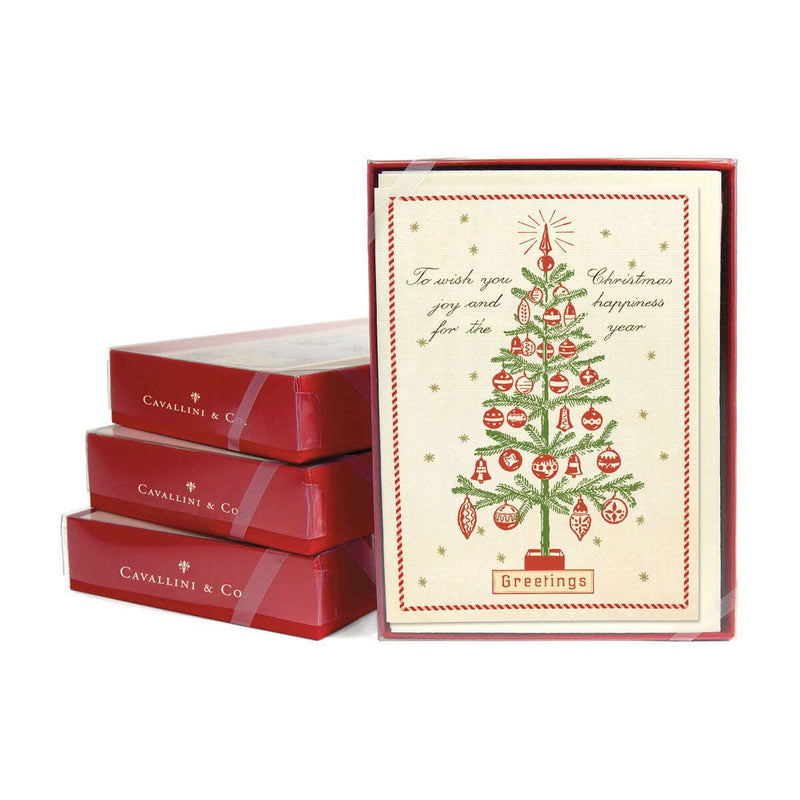Christmas Cards 10 Pack Christmas Tree