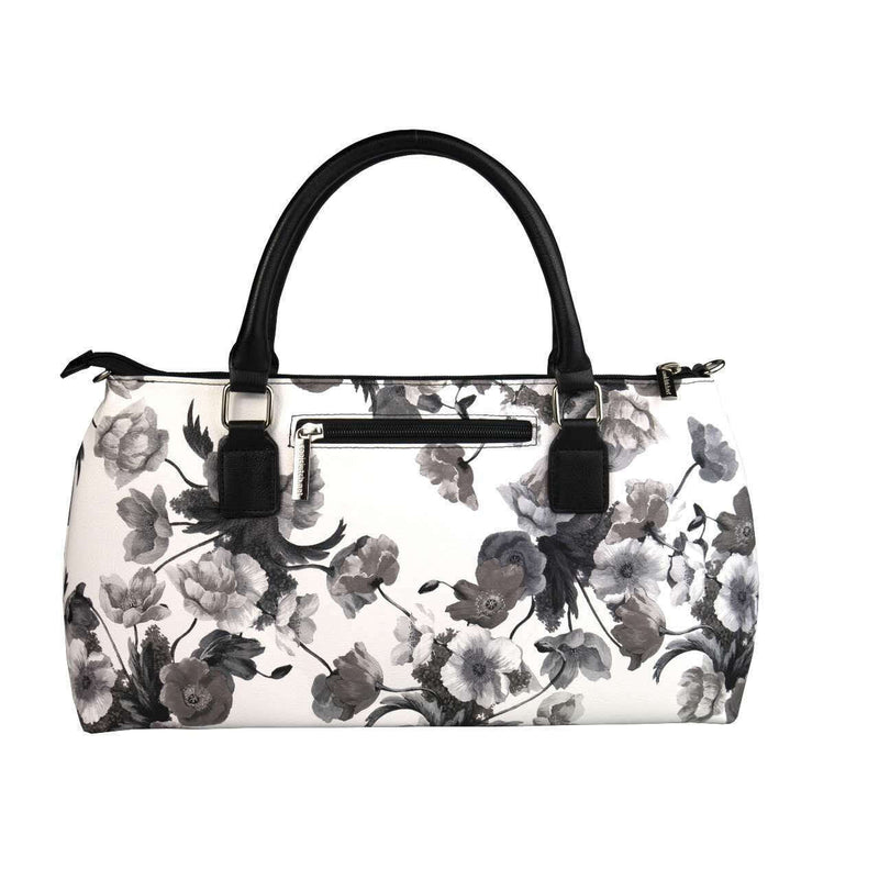 Clutch Cooler Bag Barbara  Black & White Floral