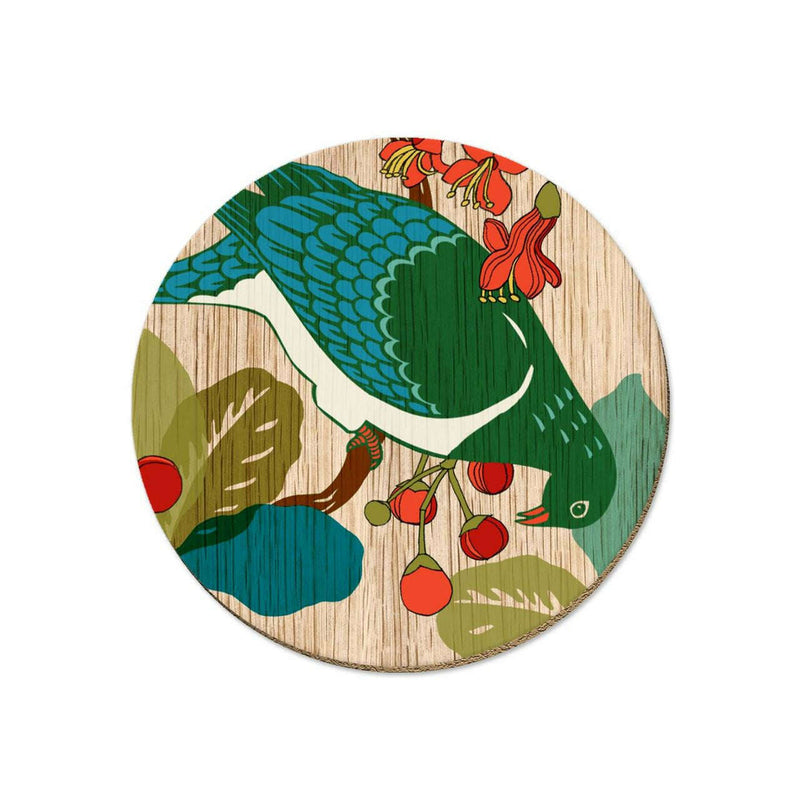 Coaster- Screenprint Kereru