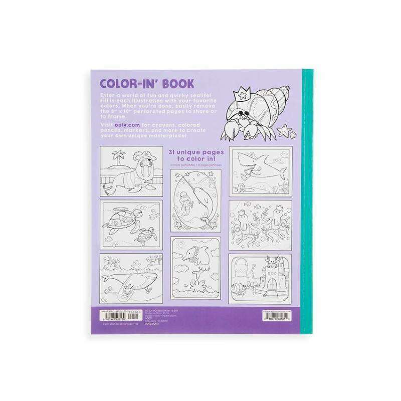 Colouring Book Outrageous Ocean