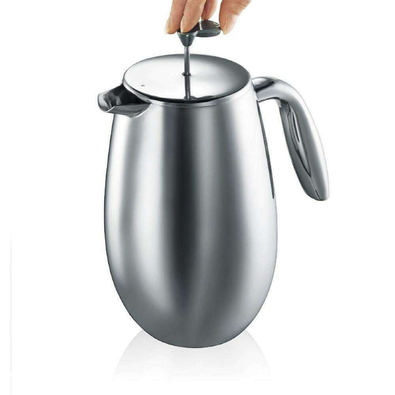 Columbia Double Wall Coffee Maker 8 Cup 1L