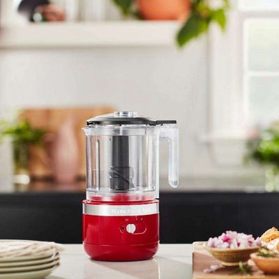 Cordless 5 Cup Food Chopper Empire Red