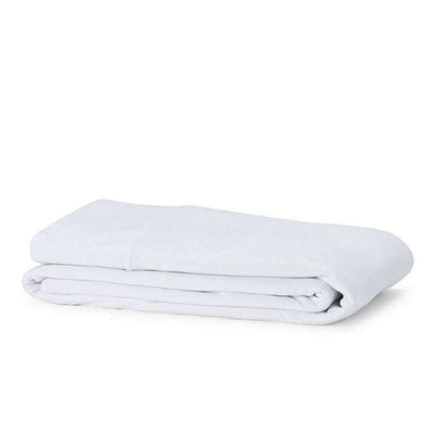 Cotton Jersey Flat Sheet White