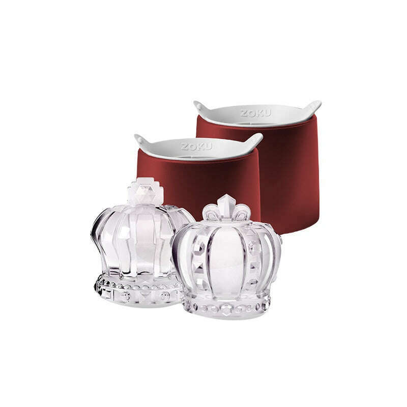 Crown Ice Mold Set of 2