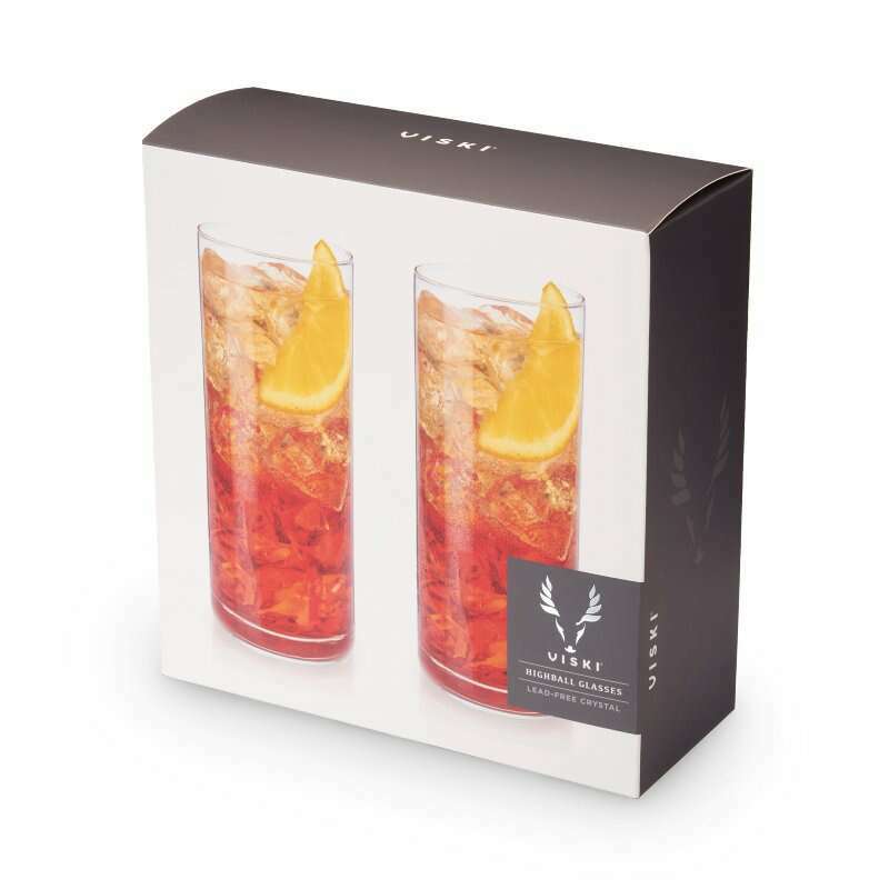 Crystal Highball Glasses Set of 2