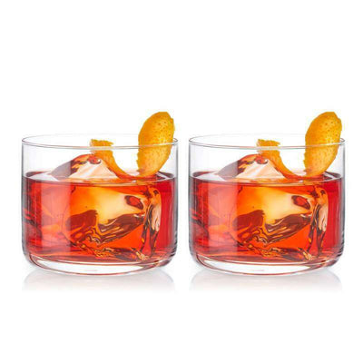 Crystal Negroni Glasses Set of 2