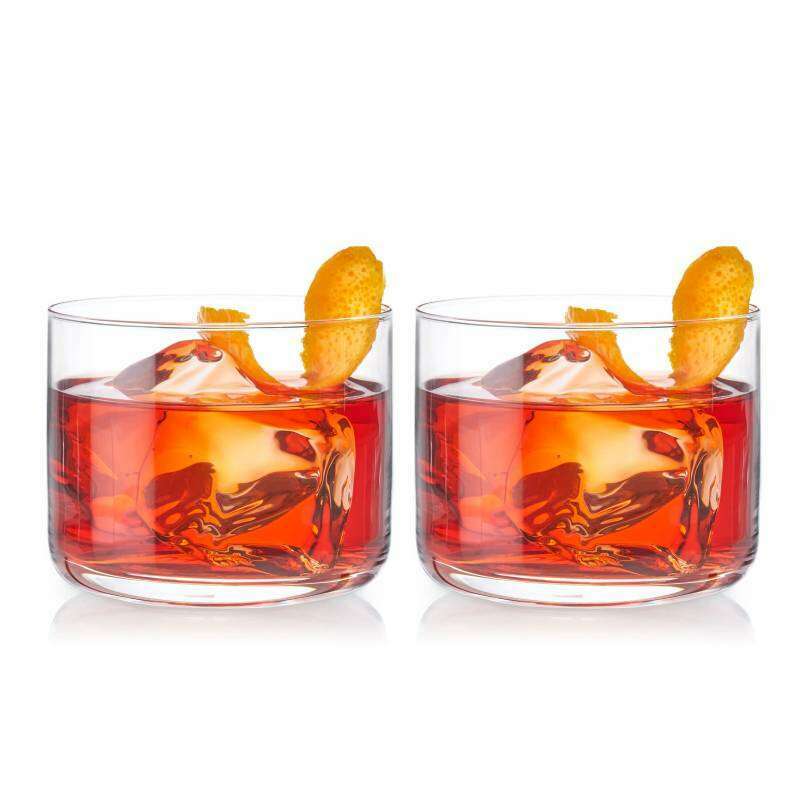 Crystal Negroni Glasses Set of 2