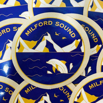 Cut Off Sticker Milford Sound