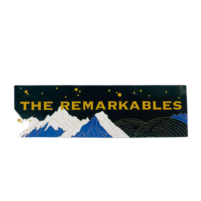 Cut Off Sticker Rectangle The Remarkables