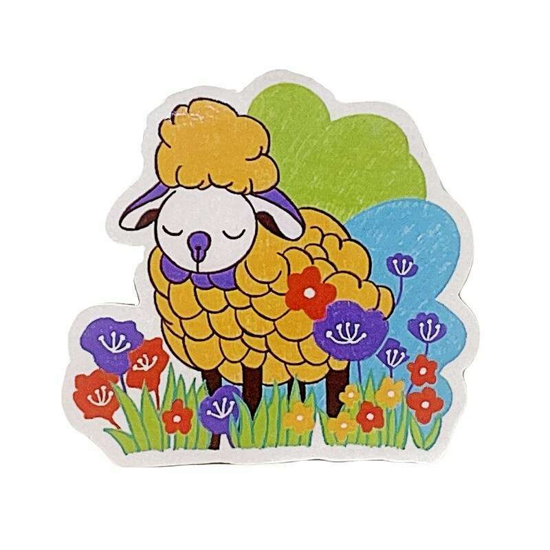 Cut Off Sticker Sheep