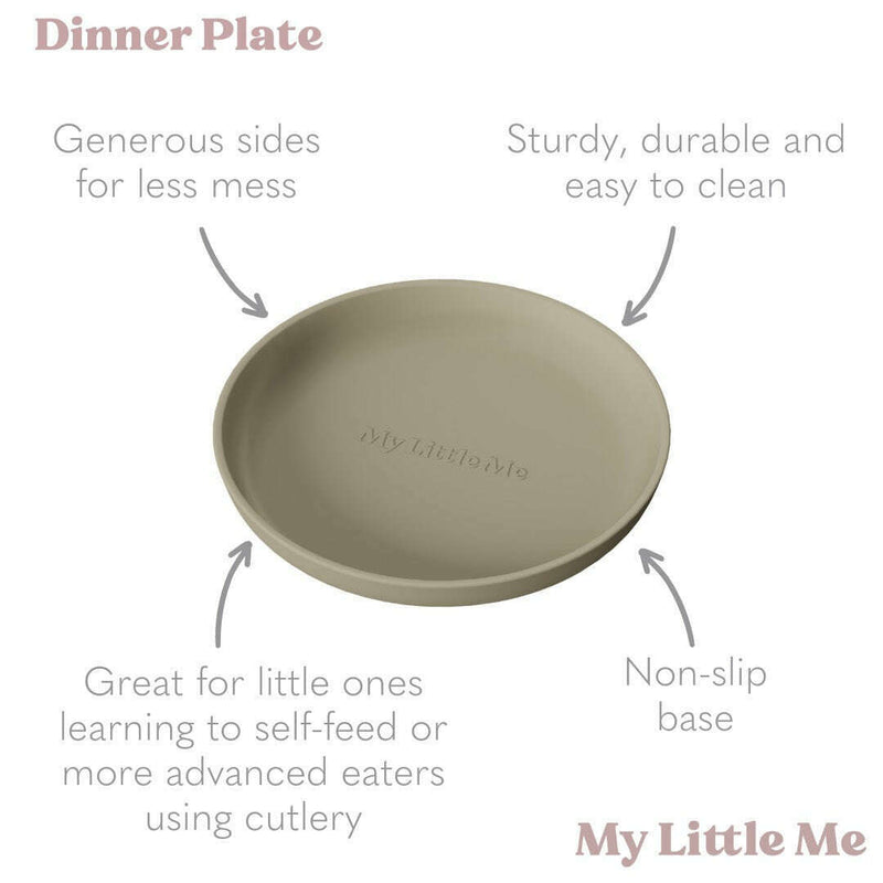 Dinner Plate Dusty Rose