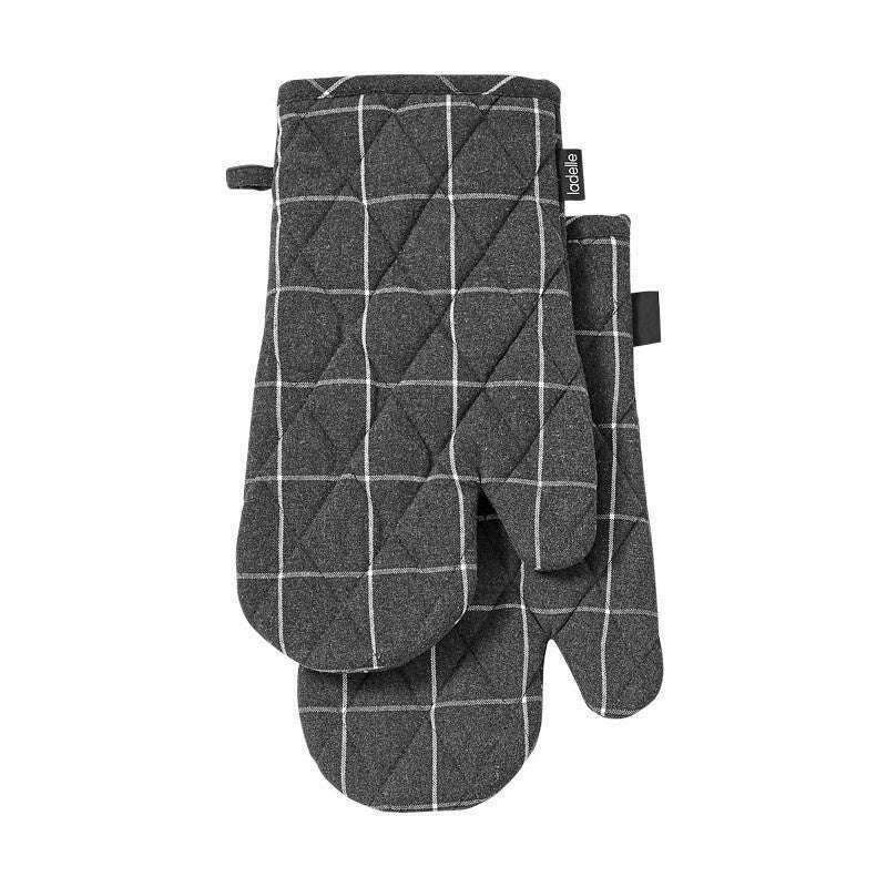 Eco Check Charcoal Oven Mitt 2 Pack