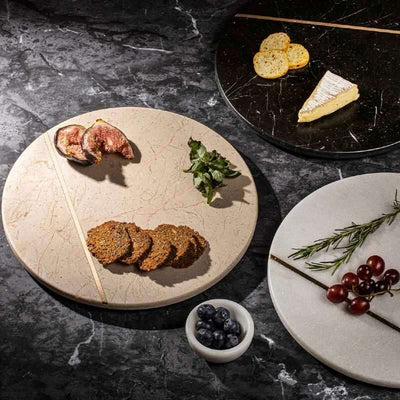Emerson Lazy Susan Board White