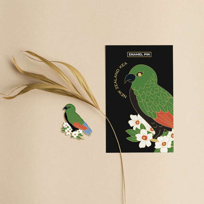 Enamel Pin Kea