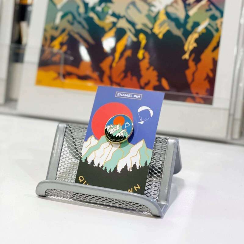 Enamel Pin Queenstown Morning