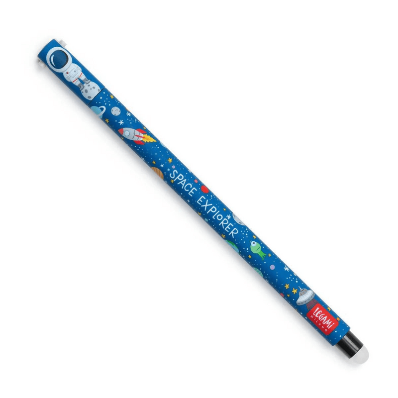 Astronaut Black Erasable Pen