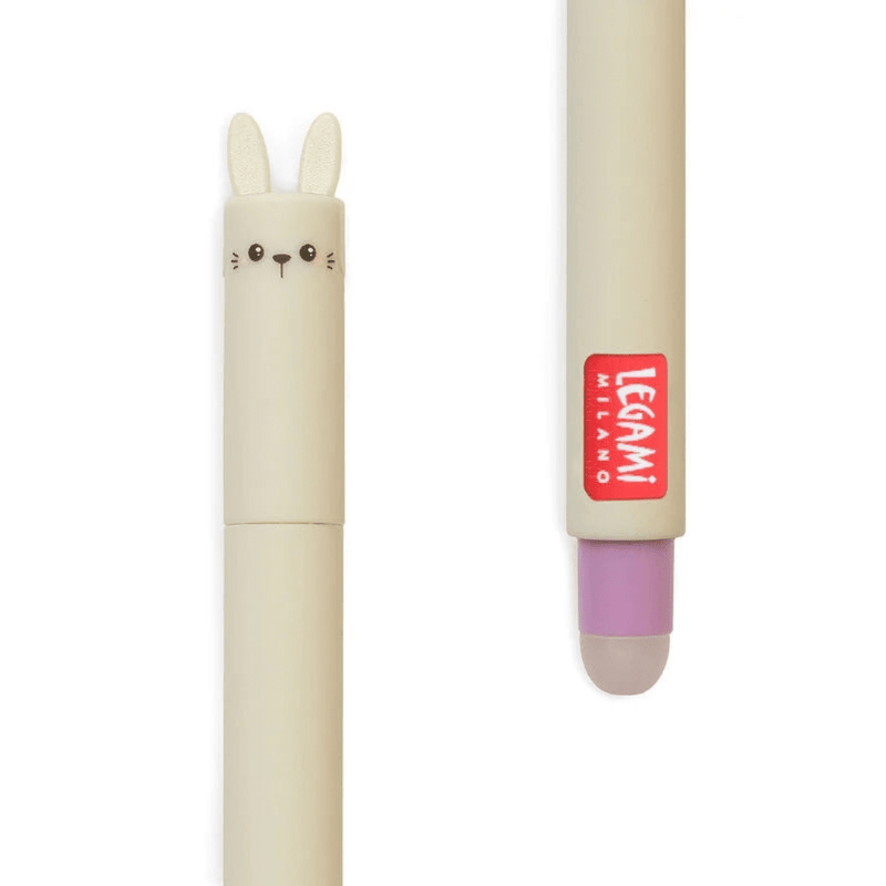 Bunny Purple Erasable Pen