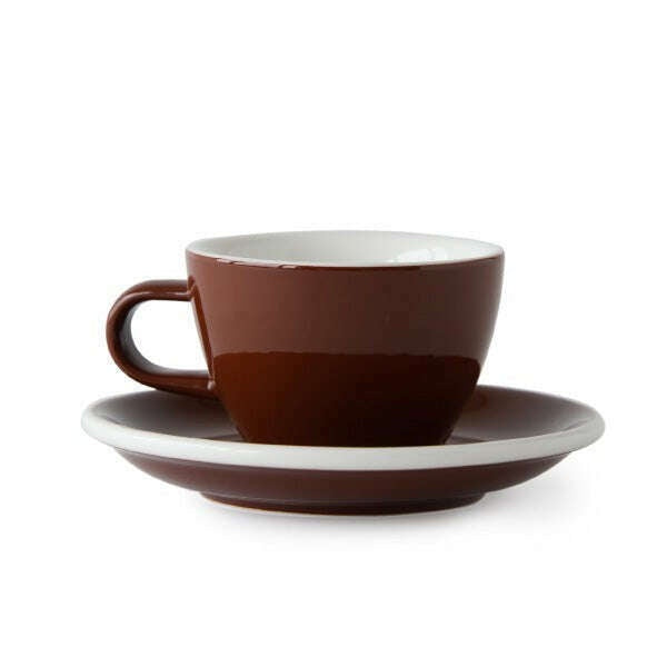Flat White Evo Cup 150ml Weka Brown
