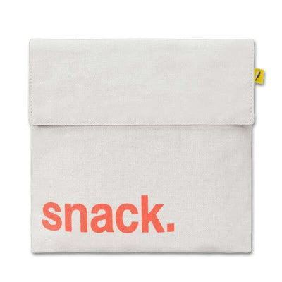 Flip Snack Bag 'Snack' Orange