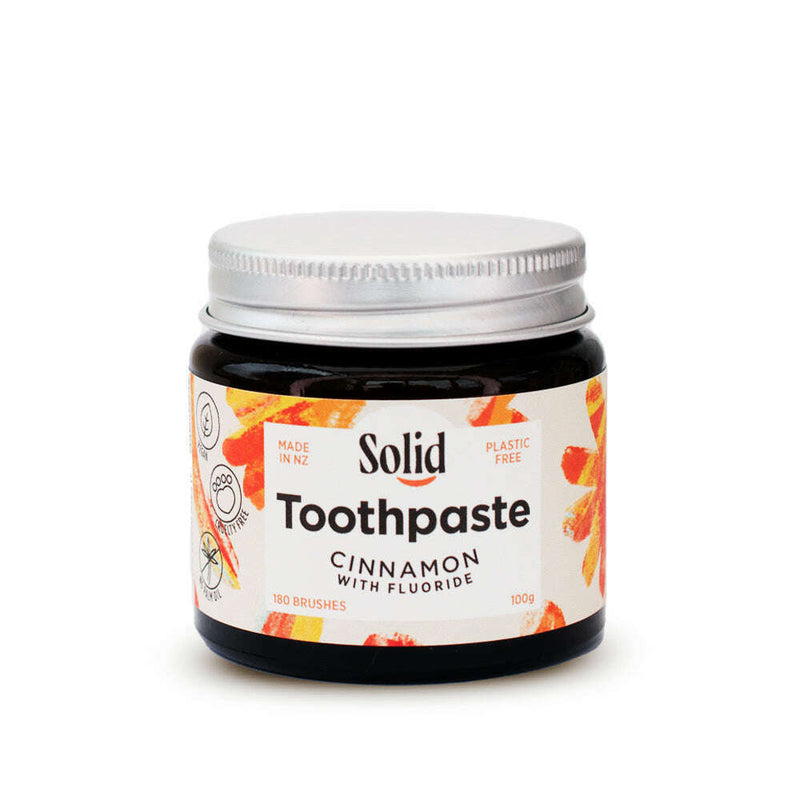 Fluoride Toothpaste Jar Cinnamon 100g