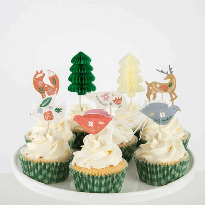 Folk Woodland Cupcake Kit