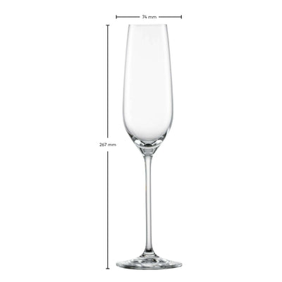 Fortissimo Champagne Flute 240ml Each