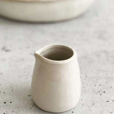 Creamer Franco Rustic White