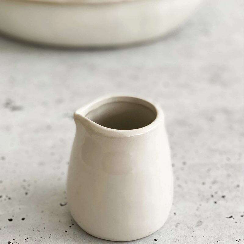Creamer Franco Rustic White