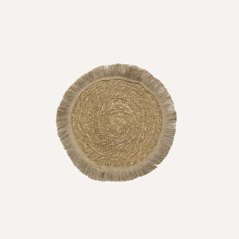 Frayed Edge Seagrass Placemat Pack of 4