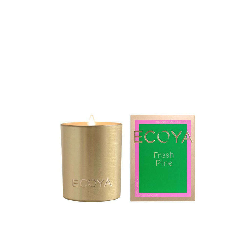 Fresh Pine Mini Goldie Candle Holiday Collection