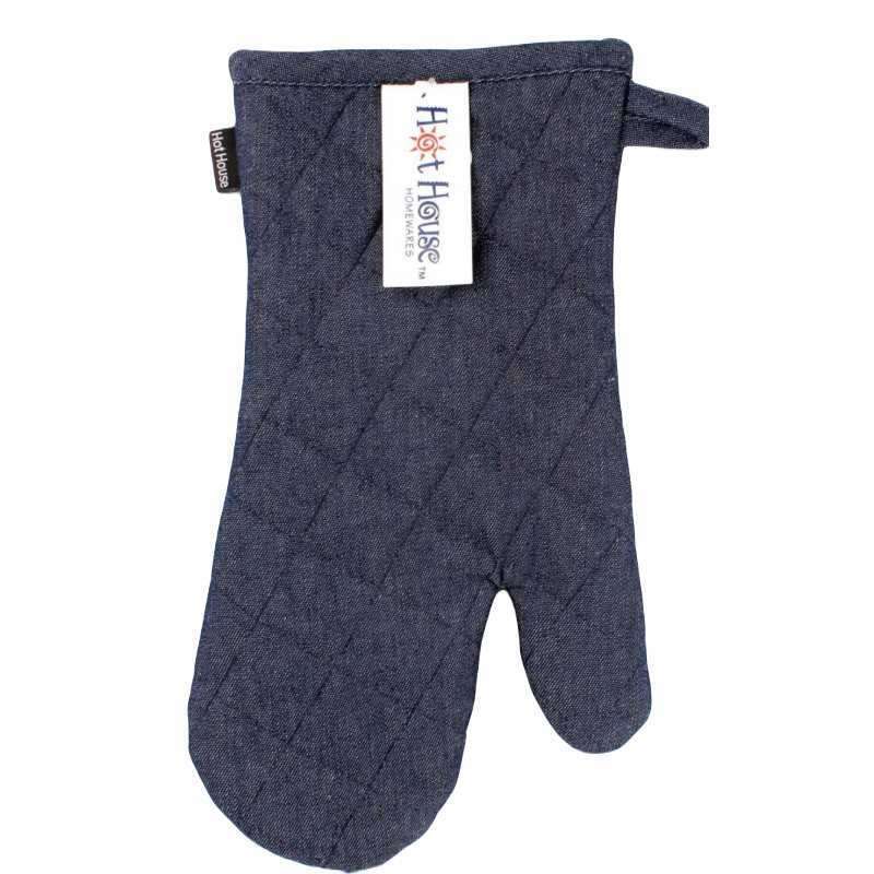 Gauntlet  Oven Glove Denim Navy