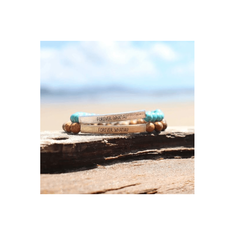 Gemstone Bracelet - Turquoise (Forever Whanau)