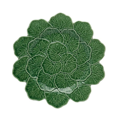 Geranium Charger Plate 33cm Green