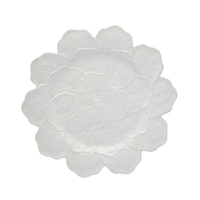 Geranium Charger Plate 33cm White