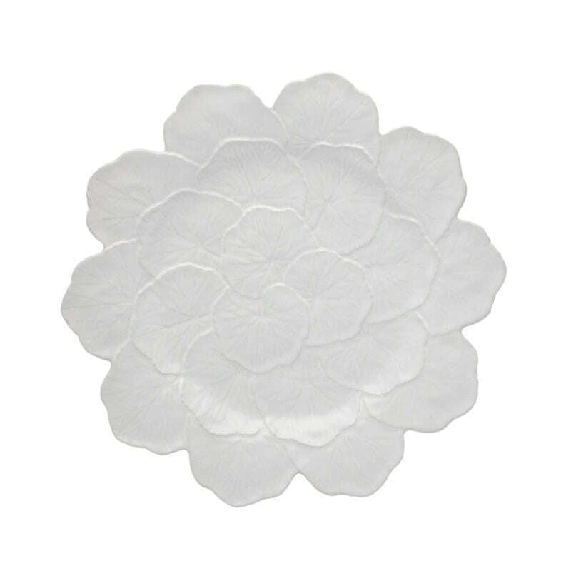 Geranium Charger Plate 33cm White