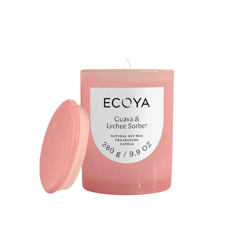 Guava & Lychee Sorbet Metro Candle
