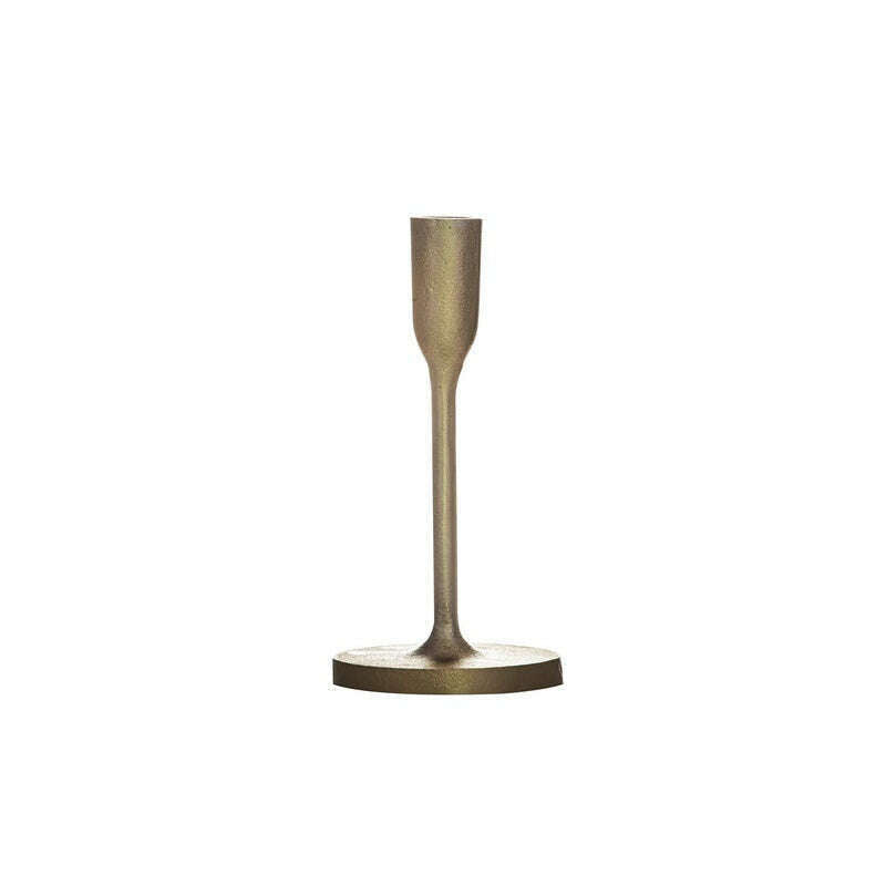 Gold Small 20cm Candle Holder