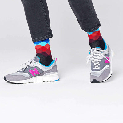 Happy Socks: Faded Diamond Sock (069) - 41-46