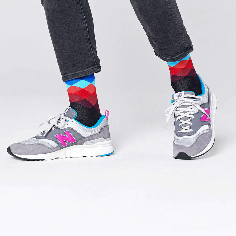 Happy Socks: Faded Diamond Sock (069) - 41-46