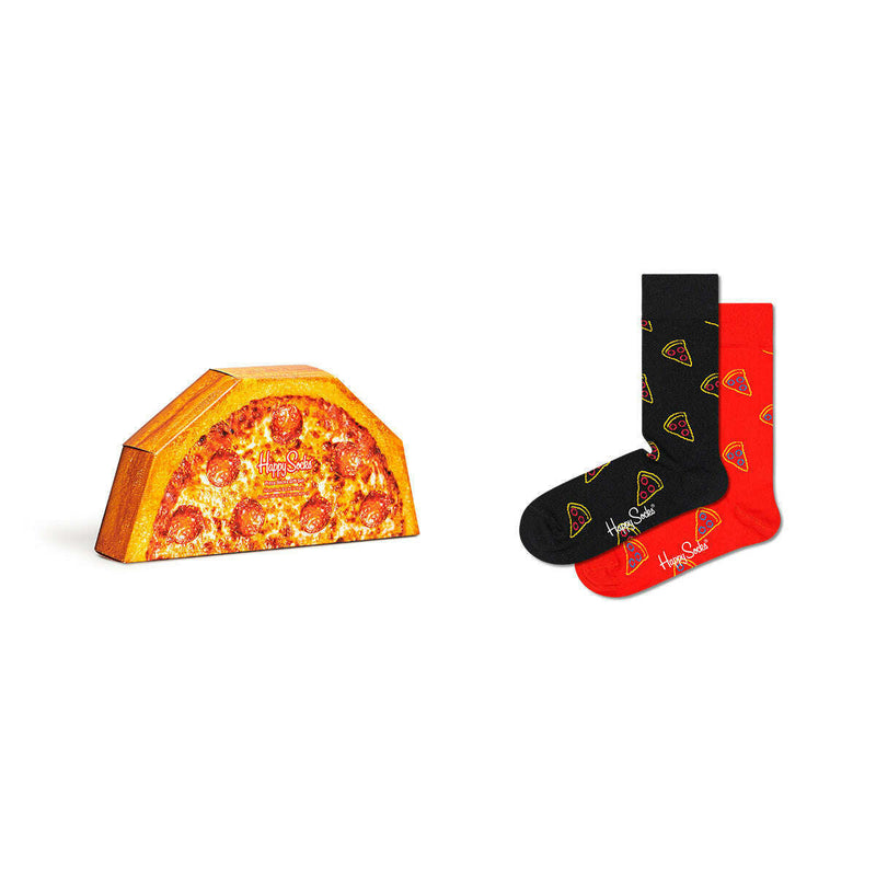 Happy Socks: Gift Set Pizza Socks (200) 2-Pack - 41-46