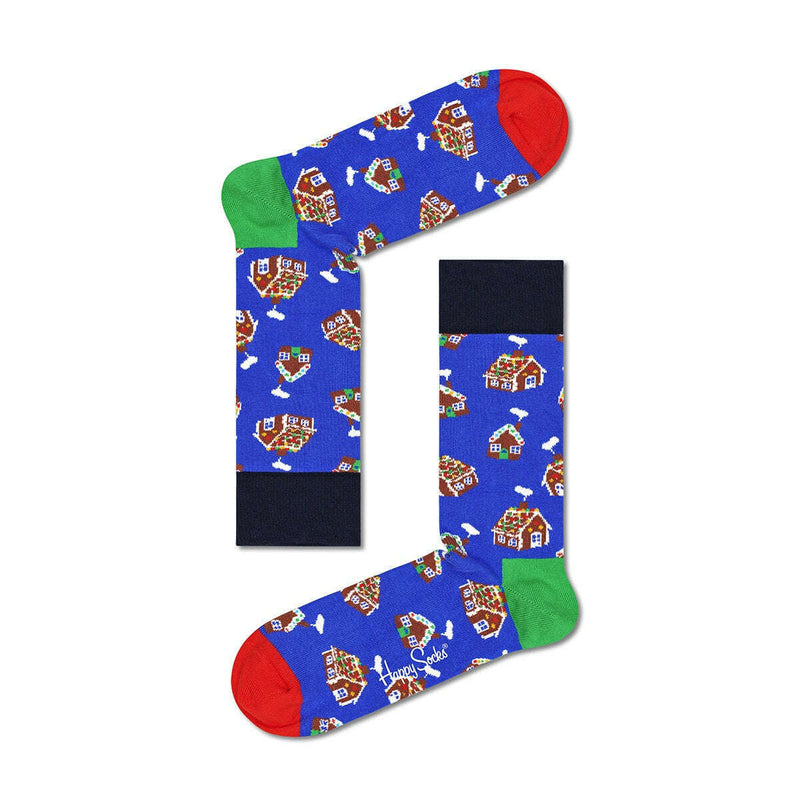 Happy Socks: Gingerbread House Sock (6300) - 41-46