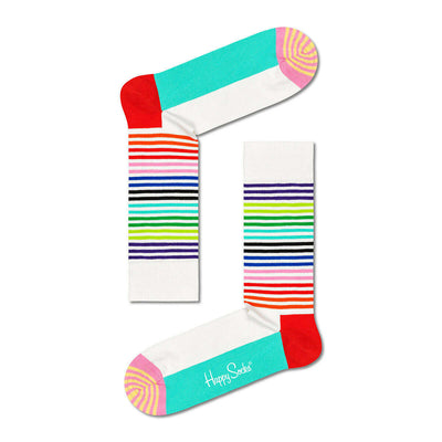 Happy Socks: Half Stripe Sock (1301) - 41-46