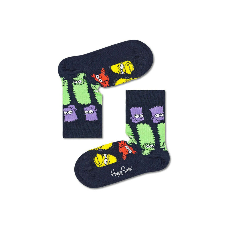 Happy Socks: The Simpsons Rainbow Family Kids Socks (6500) - 4-6y