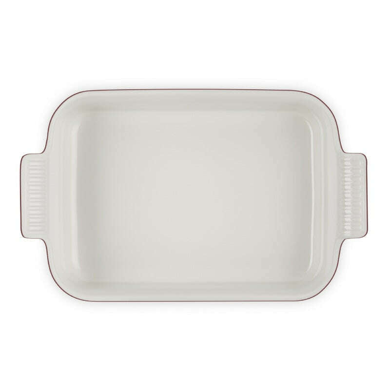 Heritage Rectangle Dish Garnet