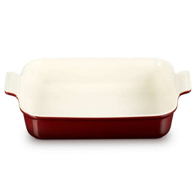Heritage Rectangle Dish Garnet
