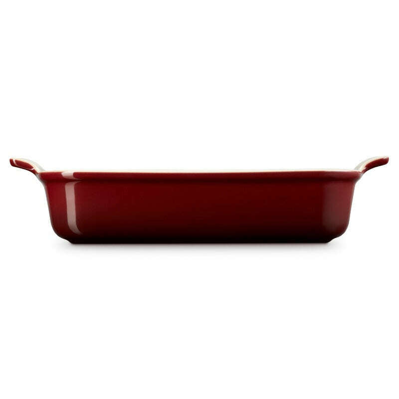 Heritage Rectangle Dish Garnet