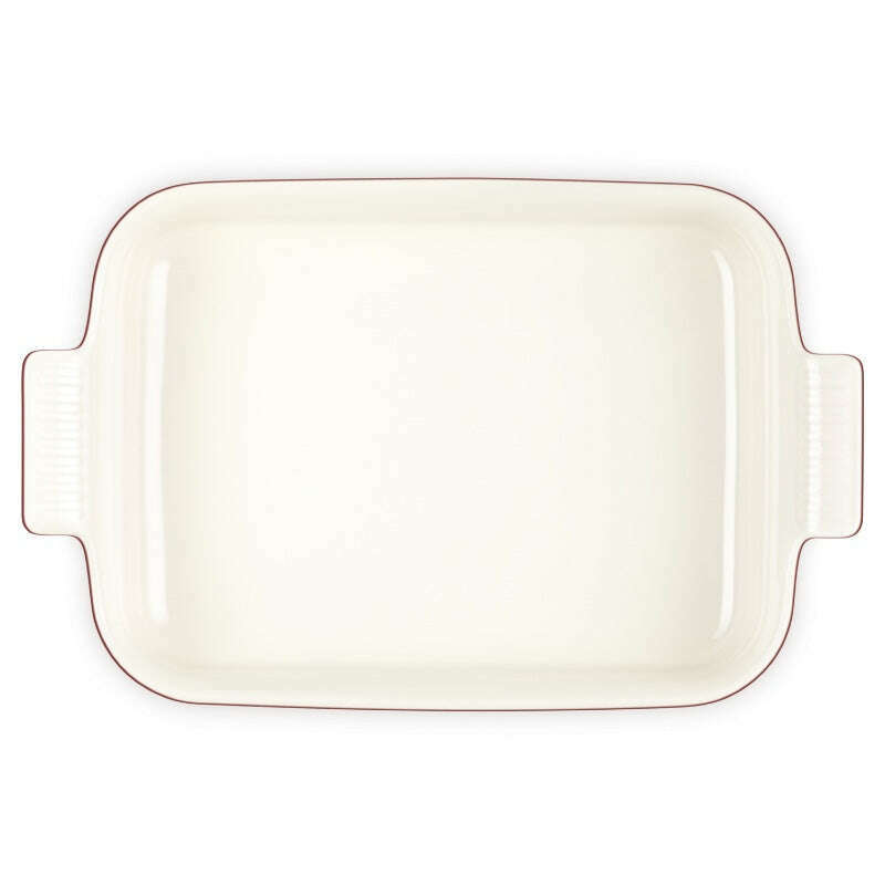 Heritage Rectangle Dish Garnet